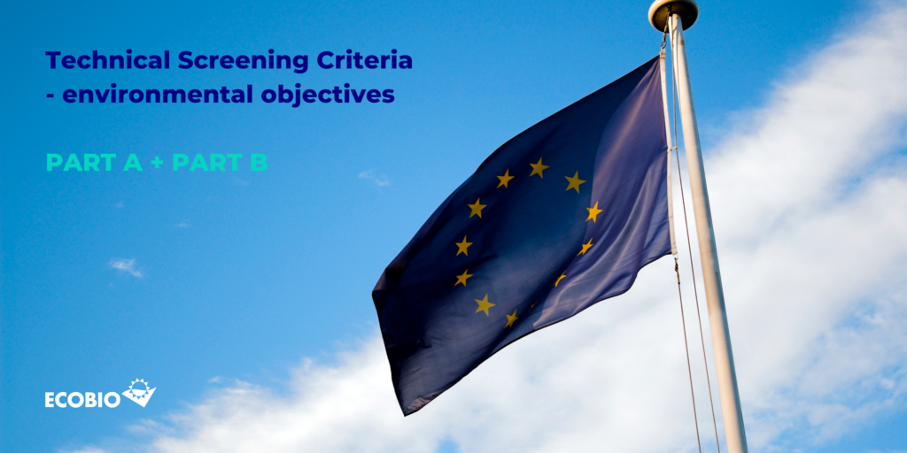 Technical Screening Criteria – environmental objectives